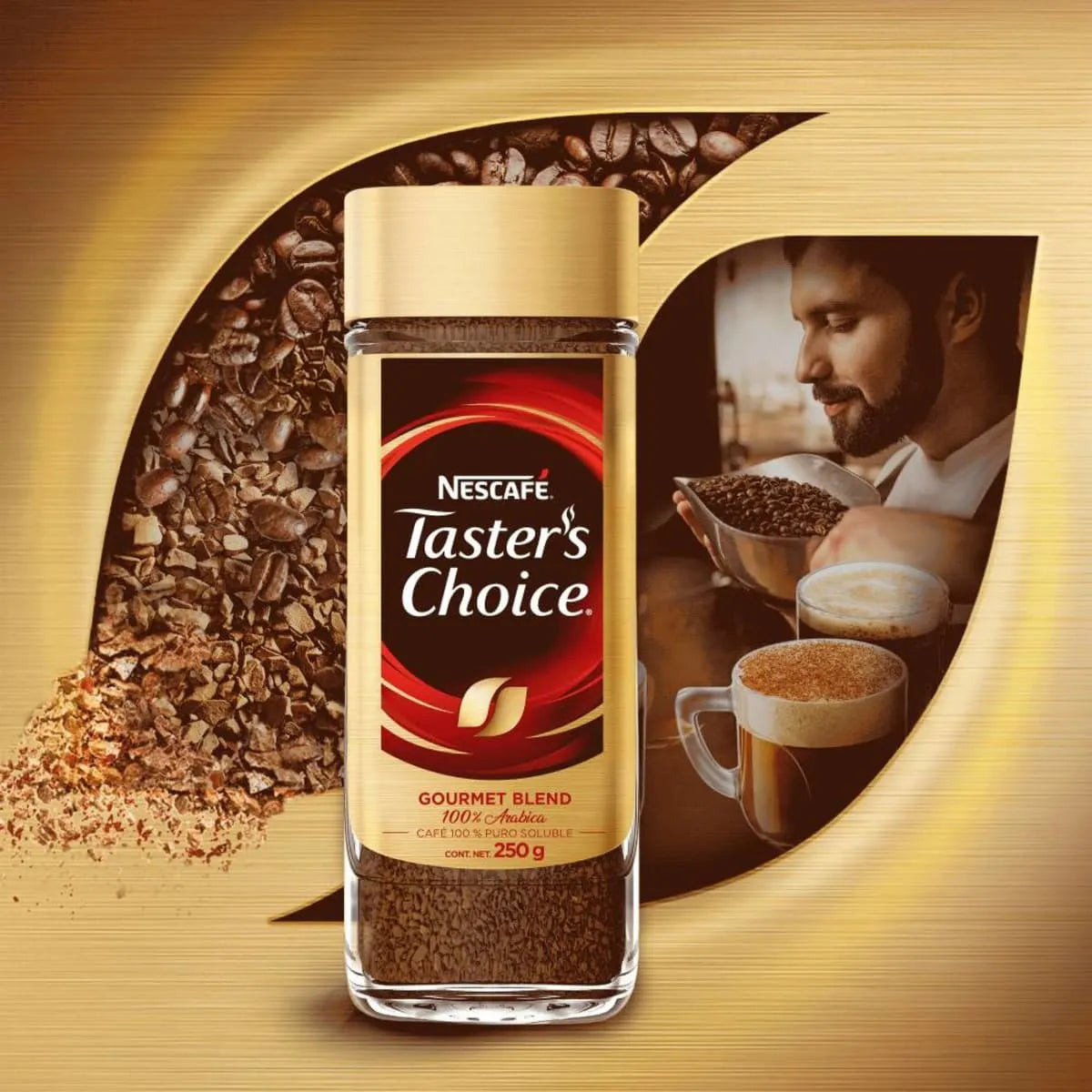 Nescafe Taster Choice Gourmet Blend De 250 Gr.