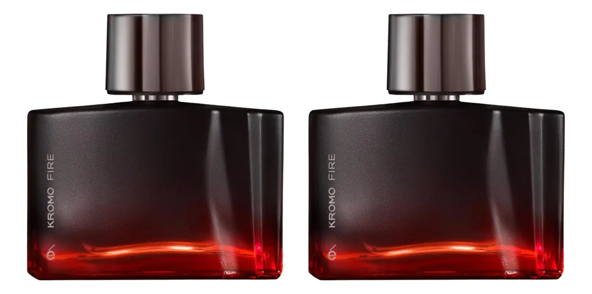 Perfume Kromo Fire Esika Set Original Con 2 Para Caballero