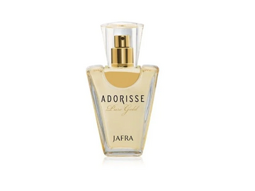 Adorisse pure gold perfume jafra 50 ml para damas.