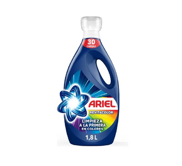 Ariel revitacolor detergente liquido 1.8 lt.