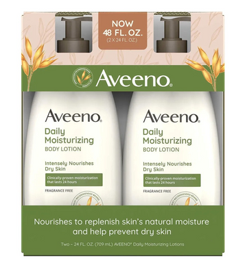 Aveeno body cream pack