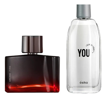 Esika Kromo Fire + Esika You Set of 90 Ml Each 2 Fragrances