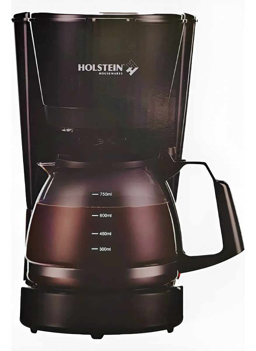 Cafetera De 750ml - Holstein Housewares - Con Filtro Negro