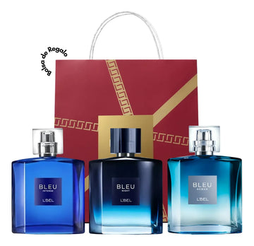 Men's Perfume Set Blue Night + Bleu Intense + Bleu Acqua