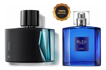 Esika Kromo Black + Lbel Bleu Intense Fragrance Set