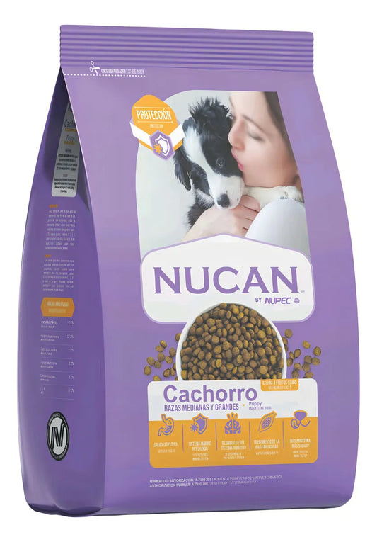 Alimento Nucan para perro cachorro sabor mix de 20 kg