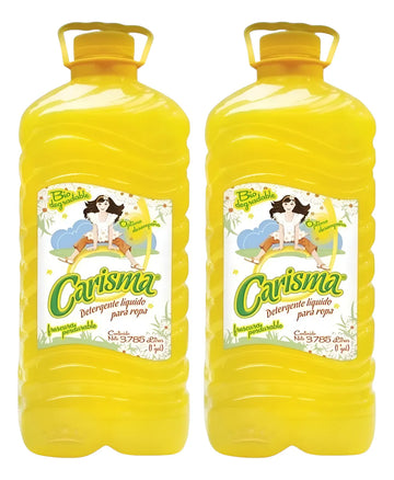 2 Carisma Liquid Detergents 2 Gallons (7.57 Lt)