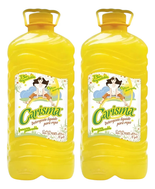 2 Detergentes Liquido Carisma 2 Galones (7.57 Lt)