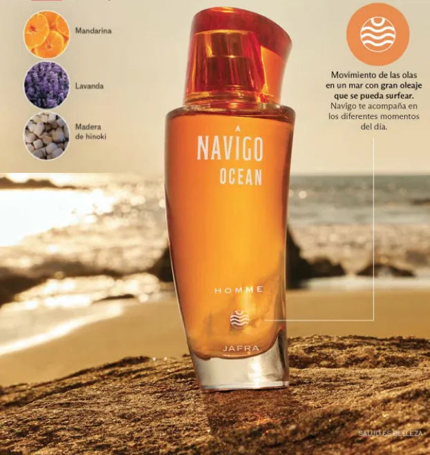Jafra Navîgo Ocean Eau de Toilette 100 ml Caballero