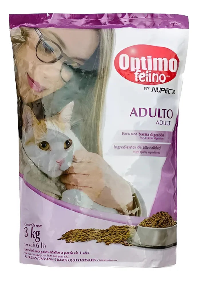 Optimo Felino 3 Kg Croquetas Gato Todas Las Razas By Nupec