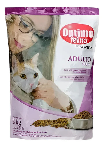 Optimo Felino 3 Kg Croquetas Gato Todas Las Razas By Nupec