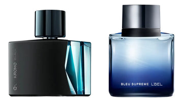 Kromo Black Esika + Lbel Bleu Supreme Set Of 2 Perfumes
