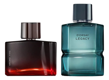 Esika Kromo Fire Y D'orsay Legacy Set of Perfumes for Men
