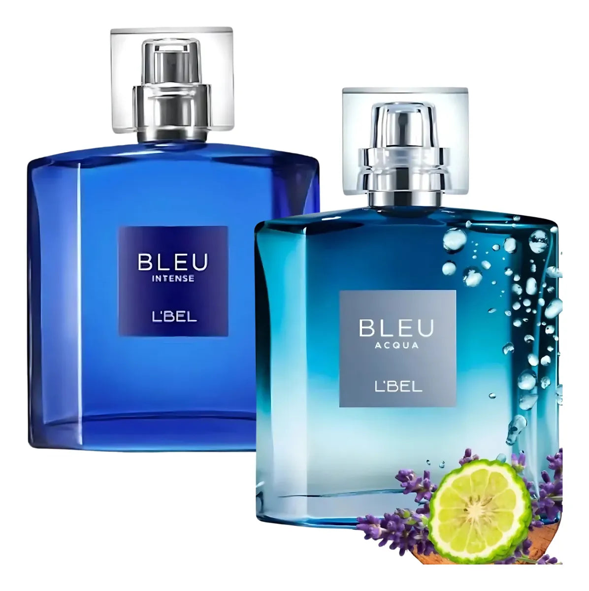 Bleu Acqua+bleu Intense Lbel Perfumes Hombre 100 Ml Set De 2
