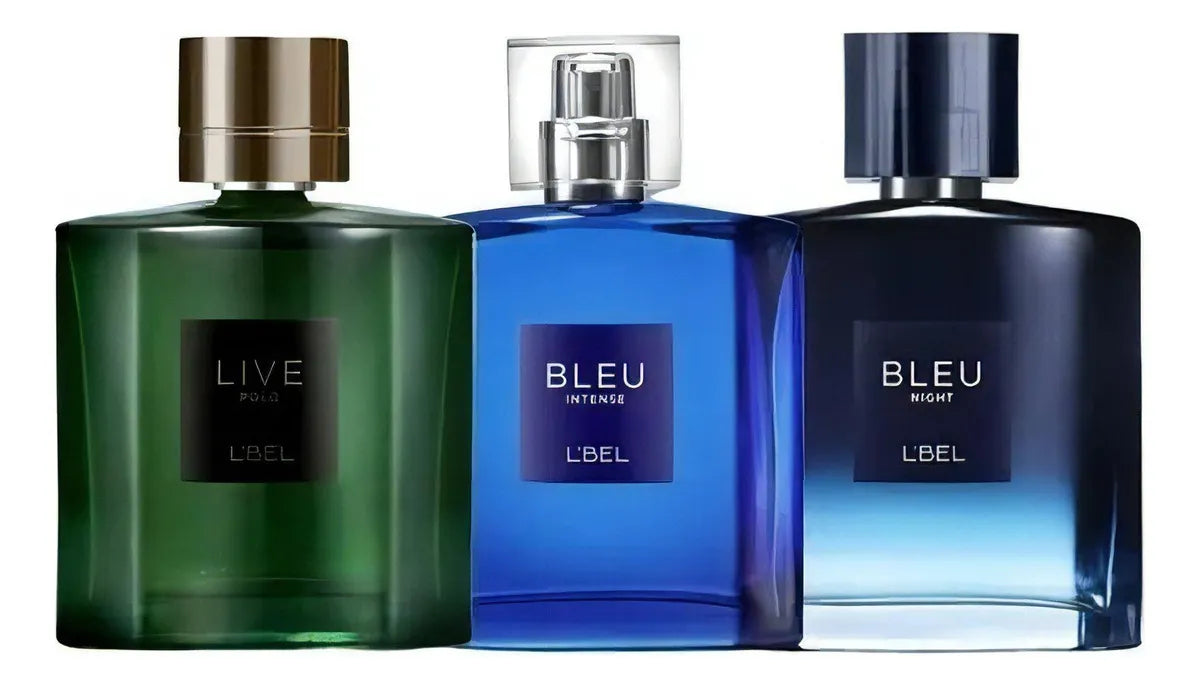 Perfumes Pack Live Polo Bleu Intense y Bleu Night de Lbel