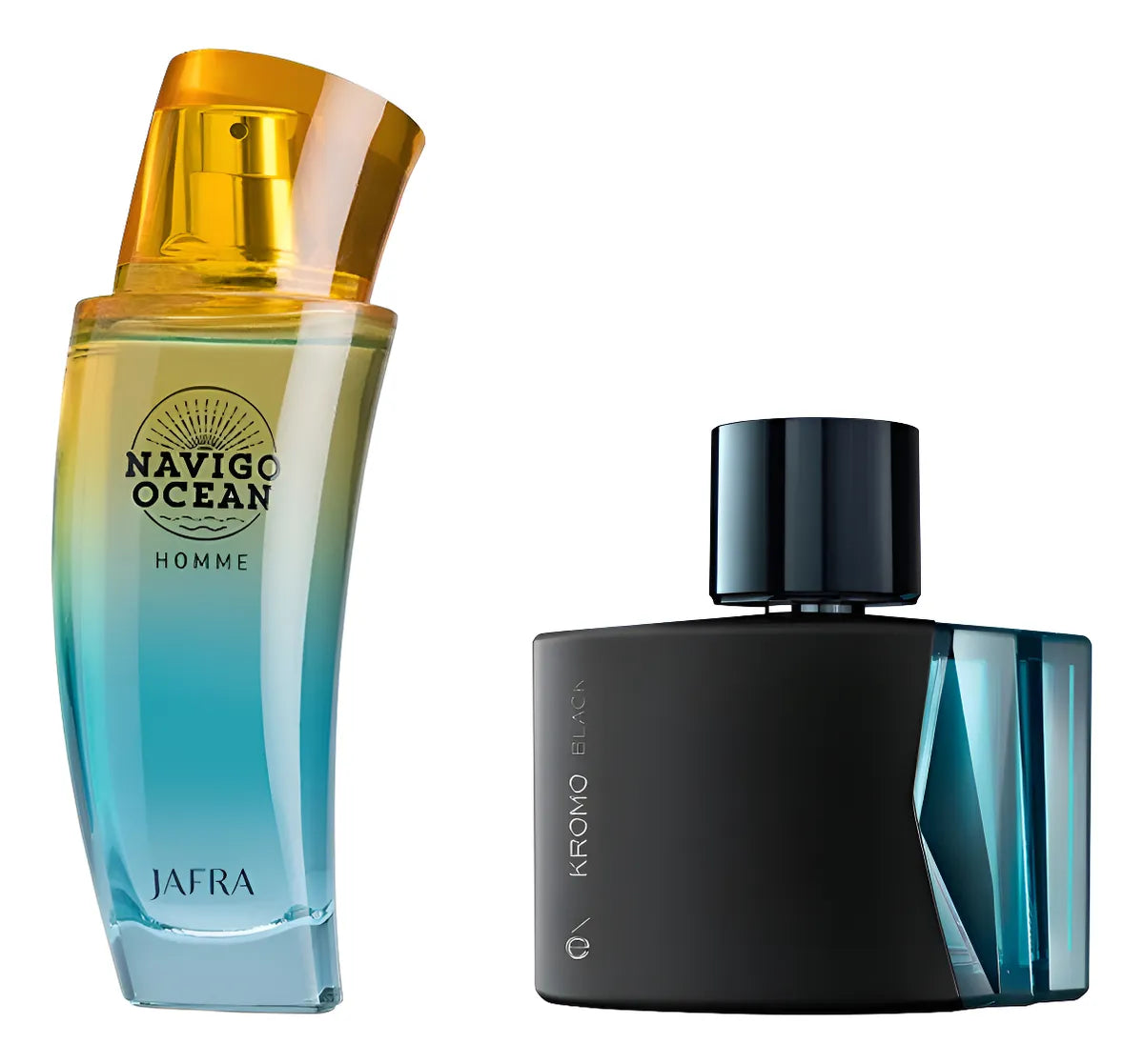 Set Navigo Ocean Homme Jafra + Kromo Black Esika Originales
