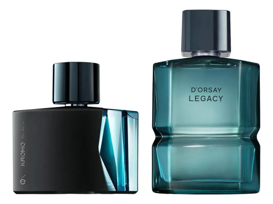 Esika Kromo Black + D'orsay Legacy Set De Perfumes Hombre