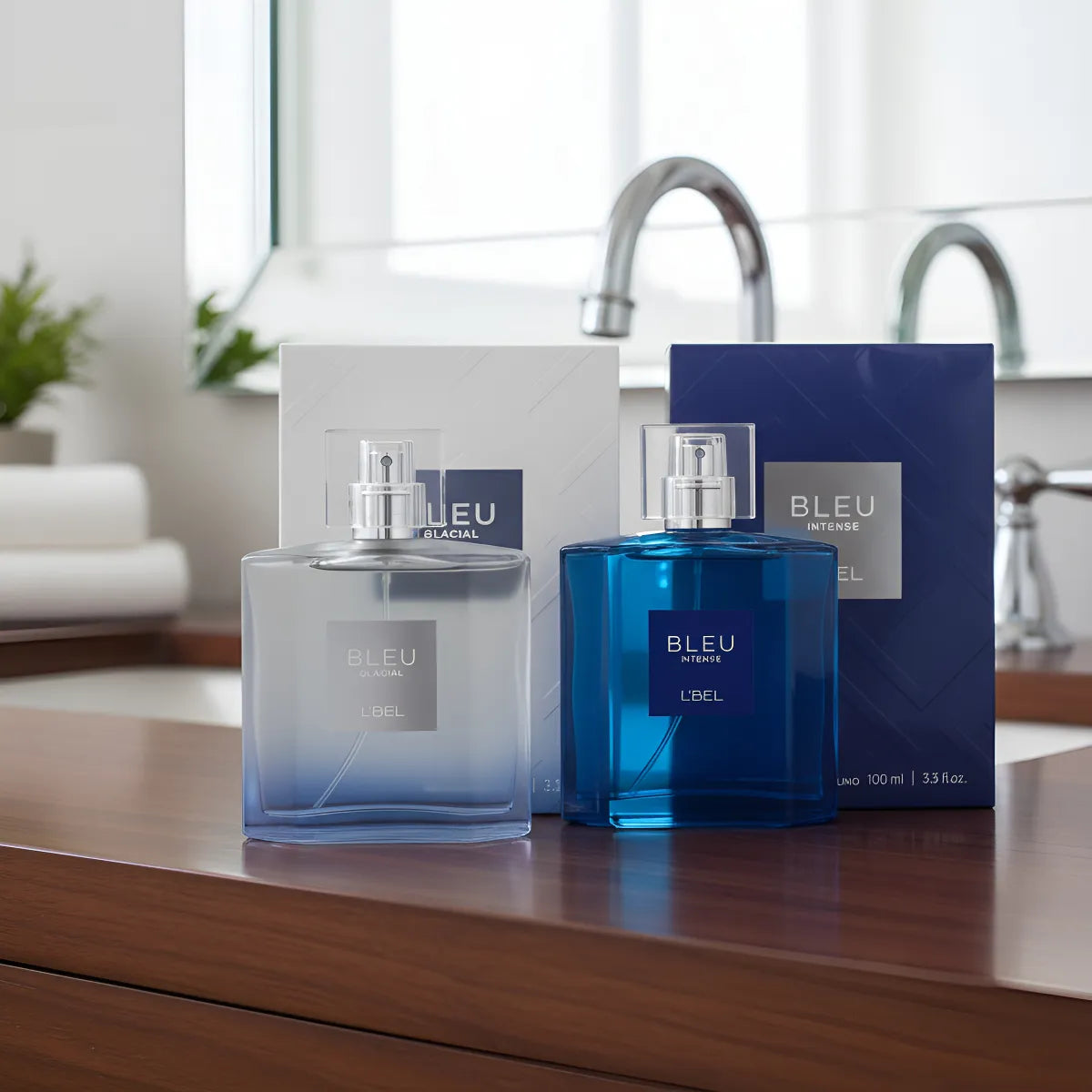 Set Lbel Bleu Intense + Bleu Glacial Parf 100ml