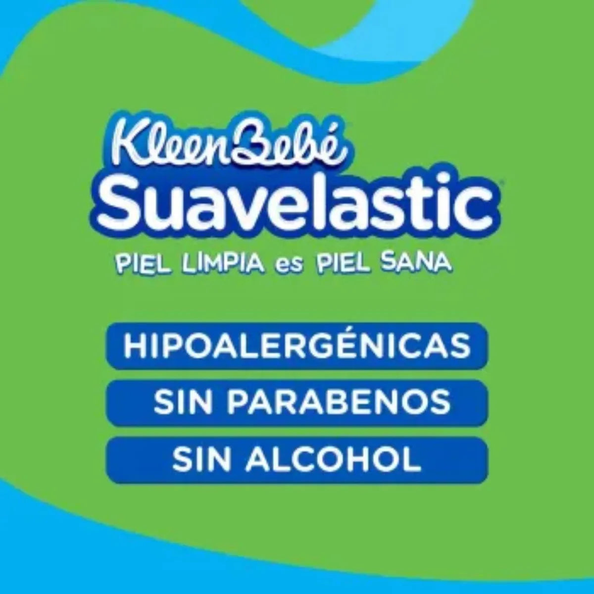Toallitas Húmedas Kleenbebé Suavelastic Aroma Manzana 600pz