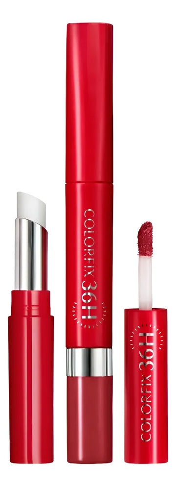Esika Colorfix 36 Hr Duo Tattoo Long Lasting Lipstick Temptation Red