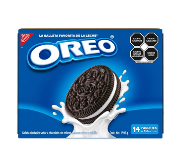 Galletas Oreo Caja Con 14 Paquetes
