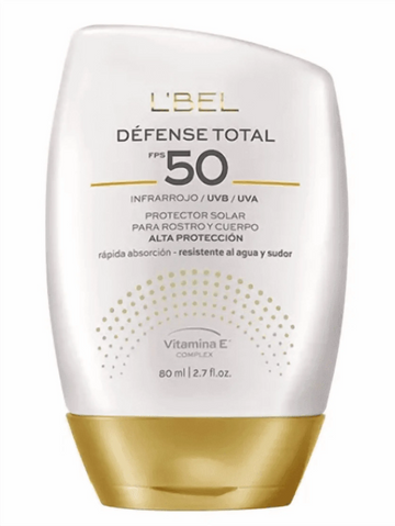 Defense total bloqueador Lbel 80 ml.