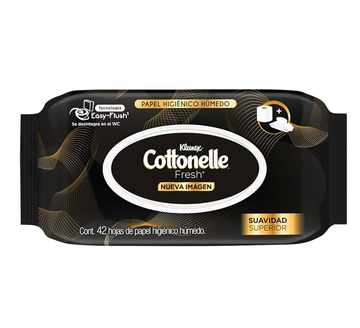 Papel Higiénico Húmedo Cottonelle Fresh 42 Piezas