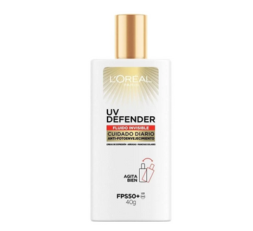 L'Oreal Paris Protector Solar Fluid FPS50+ UV Defender, 40ml