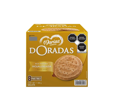 Marias Doradas Galletas Hojaldradas 8 Pack 1.368 Kg