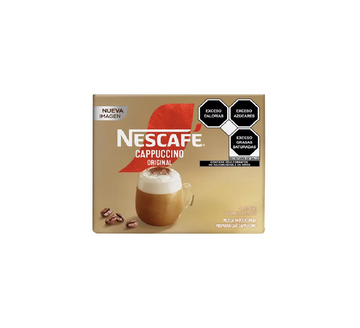 Café instantáneo capuchino Nescafé Original Capuccino pack 30 sobres de 20 gr.