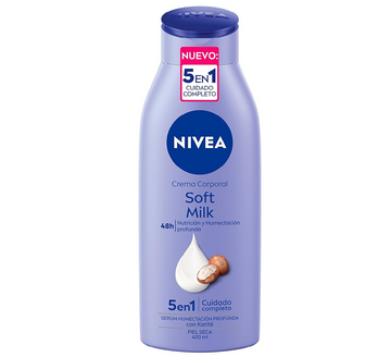 NIVEA BODY SOFT MILK CREMA 400 ML