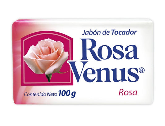 Jabon Rosa Venus rosa 100 Gr Caja C/60 Pzas