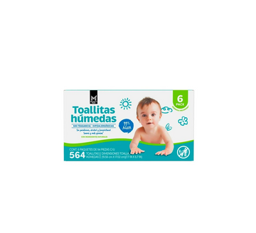 Toallitas Húmedas P/bebe Member's Mark 564 Toallitas Premium